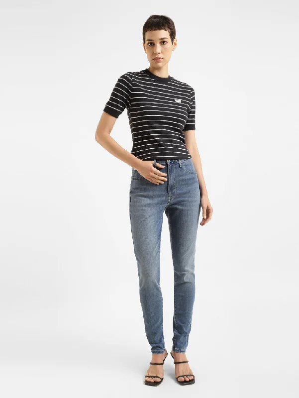 Women's Striped Slim Fit T-shirt