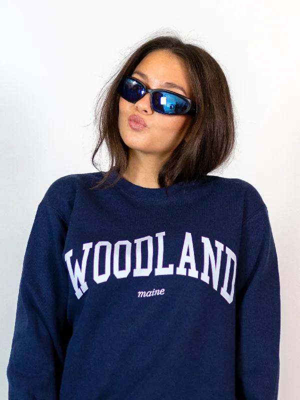 WOODLAND SWEATSHIRT - NAVY