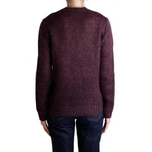 Ansley Crew Sweater (Rich Carmine)