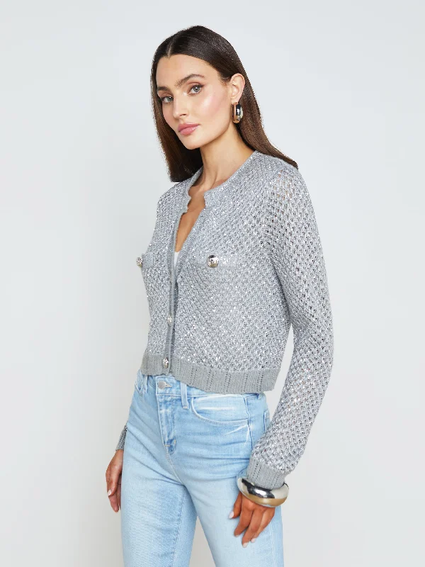 Blanca Sequinned Cardigan