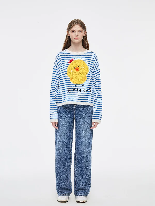 Chickee' Nautical Cashmere Crewneck