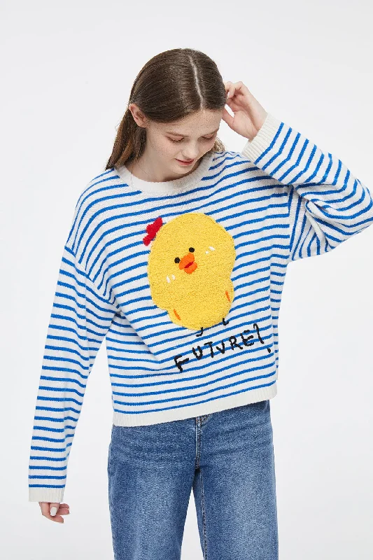 Chickee' Nautical Cashmere Crewneck