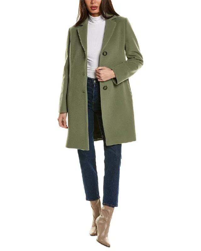 Cinzia Rocca Icons Wool & Cashmere-Blend Coat