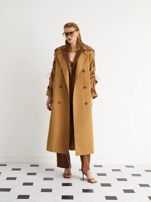 Double-Breasted Trench Coat