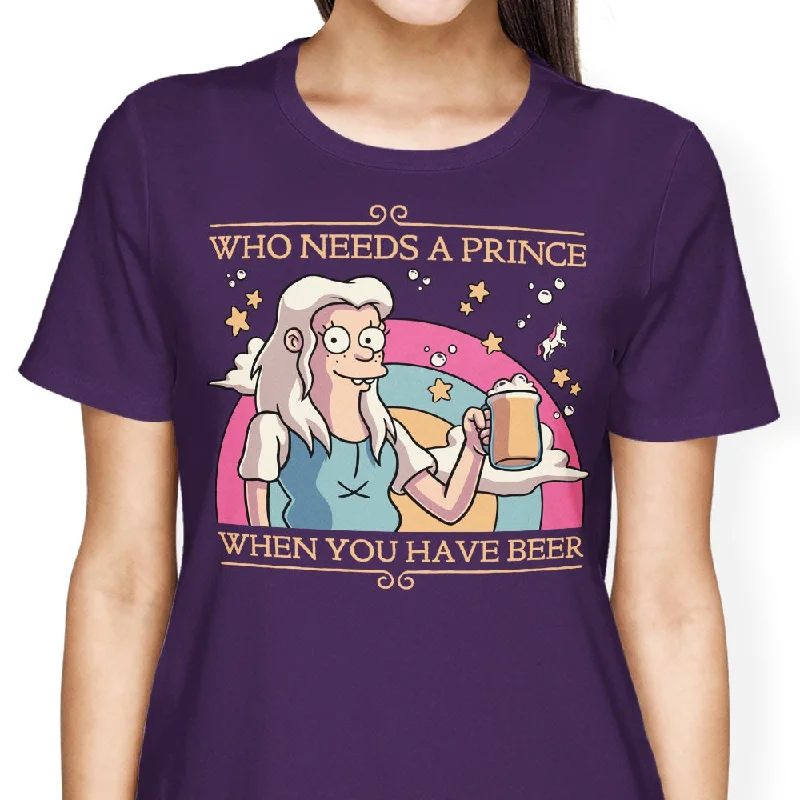 Women's T-Shirt / Purple / S