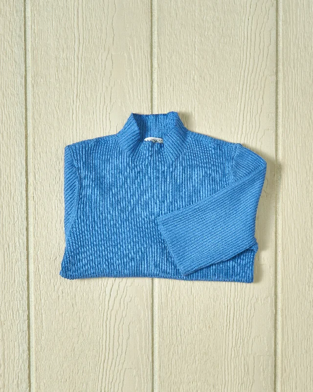 Haven Short Sleeve Knit Top in Periwinkle