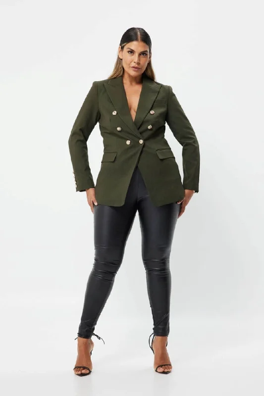 Mossman Signature Blazer - Khaki