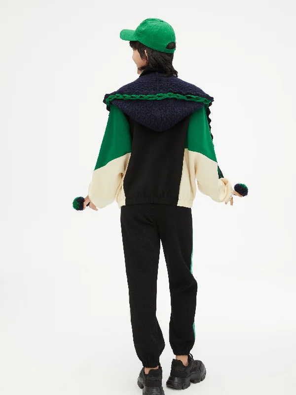 Patchwork Campus Jacket