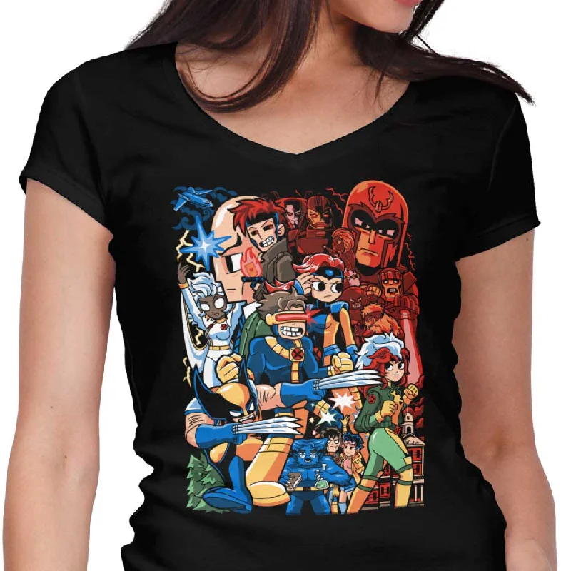 Mutant Pilgrim - Women's V-Neck