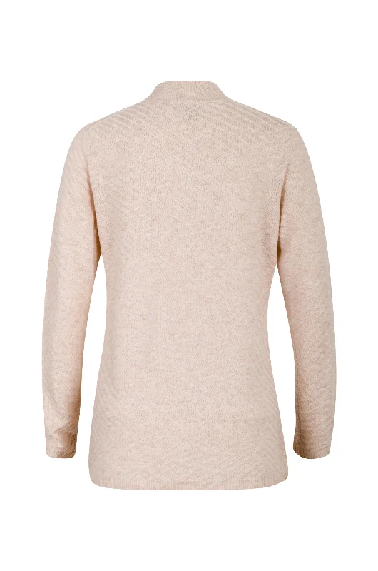 Touch of Wool Turtle neck Jumper | PARCHMENT | 6333ZR